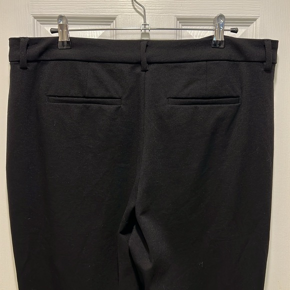 Liverpool Los Angeles Kelsey Ponte Knit Trouser Pants - Black Size 32 / 14 - Picture 5 of 10